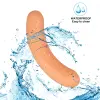 Soft sausage-shaped anal plug dildo for bedroom fun pleasure